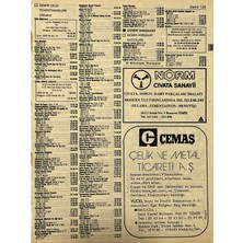Hasyılmaz Izmir 1982-1983 Meslek Reklam Ilanı Efemera S125