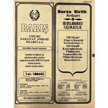 Hasyılmaz Izmir 1982-1983 Meslek Reklam Ilanı Efemera S381