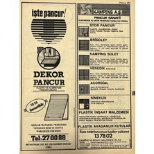 Hasyılmaz Izmir 1982-1983 Meslek Reklam Ilanı Efemera S463