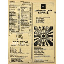 Hasyılmaz Izmir 1982-1983 Meslek Reklam Ilanı Efemera S121