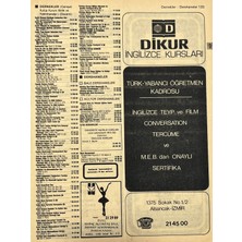 Hasyılmaz Izmir 1982-1983 Meslek Reklam Ilanı Efemera S133