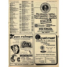 Hasyılmaz Izmir 1982-1983 Meslek Reklam Ilanı Efemera S437