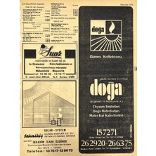 Hasyılmaz Izmir 1982-1983 Meslek Reklam Ilanı Efemera S255