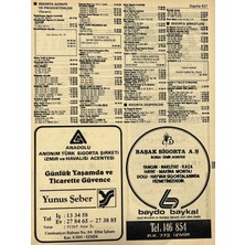 Hasyılmaz Izmir 1982-1983 Meslek Reklam Ilanı Efemera S527