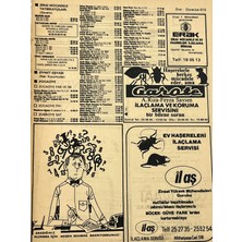 Hasyılmaz Izmir 1982-1983 Meslek Reklam Ilanı Efemera S619