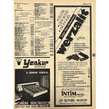 Hasyılmaz Izmir 1982-1983 Meslek Reklam Ilanı Efemera S347