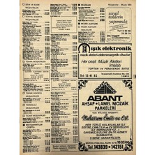 Hasyılmaz Izmir 1982-1983 Meslek Reklam Ilanı Efemera S369