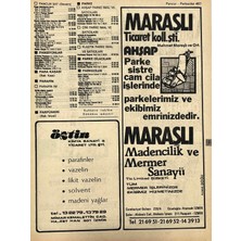 Hasyılmaz Izmir 1982-1983 Meslek Reklam Ilanı Efemera S467