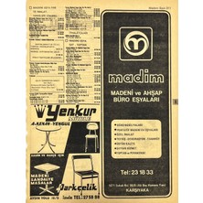 Hasyılmaz Izmir 1982-1983 Meslek Reklam Ilanı Efemera S311