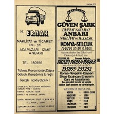 Hasyılmaz Izmir 1982-1983 Meslek Reklam Ilanı Efemera S373