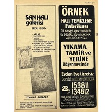 Hasyılmaz Izmir 1982-1983 Meslek Reklam Ilanı Efemera S211