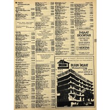 Hasyılmaz Izmir 1982-1983 Meslek Reklam Ilanı Efemera S241