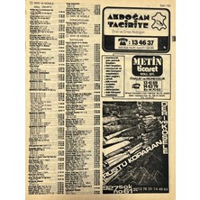 Hasyılmaz Izmir 1982-1983 Meslek Reklam Ilanı Efemera S131