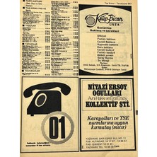 Hasyılmaz Izmir 1982-1983 Meslek Reklam Ilanı Efemera S547