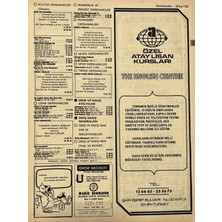 Hasyılmaz Izmir 1982-1983 Meslek Reklam Ilanı Efemera S135
