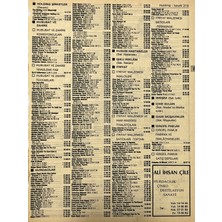 Hasyılmaz Izmir 1982-1983 Meslek Reklam Ilanı Efemera S219