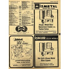 Hasyılmaz Izmir 1982-1983 Meslek Reklam Ilanı Efemera S309