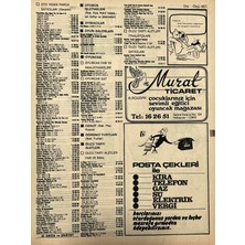 Hasyılmaz Izmir 1982-1983 Meslek Reklam Ilanı Efemera S457