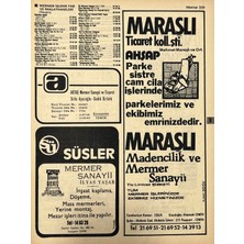 Hasyılmaz Izmir 1982-1983 Meslek Reklam Ilanı Efemera S339