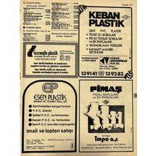 Hasyılmaz Izmir 1982-1983 Meslek Reklam Ilanı Efemera S477