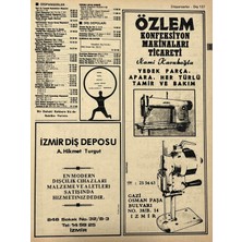 Hasyılmaz Izmir 1982-1983 Meslek Reklam Ilanı Efemera S137