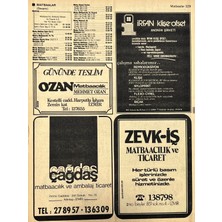 Hasyılmaz Izmir 1982-1983 Meslek Reklam Ilanı Efemera S329