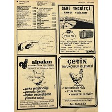 Hasyılmaz Izmir 1982-1983 Meslek Reklam Ilanı Efemera S549