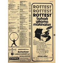 Hasyılmaz Izmir 1982-1983 Meslek Reklam Ilanı Efemera S413