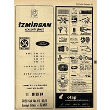 Hasyılmaz Izmir 1982-1983 Meslek Reklam Ilanı Efemera S453