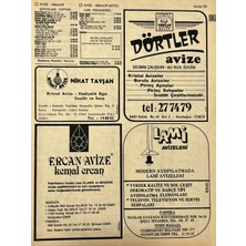 Hasyılmaz Izmir 1982-1983 Meslek Reklam Ilanı Efemera S39