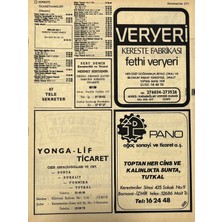 Hasyılmaz Izmir 1982-1983 Meslek Reklam Ilanı Efemera S271