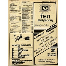 Hasyılmaz Izmir 1982-1983 Meslek Reklam Ilanı Efemera S559