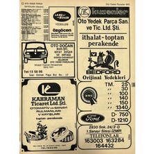 Hasyılmaz Izmir 1982-1983 Meslek Reklam Ilanı Efemera S443