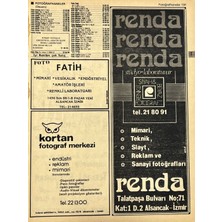 Hasyılmaz Izmir 1982-1983 Meslek Reklam Ilanı Efemera S191