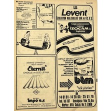 Hasyılmaz Izmir 1982-1983 Meslek Reklam Ilanı Efemera S551