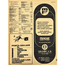 Hasyılmaz Izmir 1982-1983 Meslek Reklam Ilanı Efemera S615