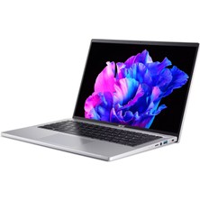 Acer Swift Go 14 SFG14-71-791C Intel Core I7 1335U 16GB 512GB 14″ OLED Freedos Gümüş Gri