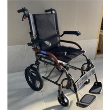 Comfort Plus GK863LABJ-12 Jet Black Transfer Alüminyum Tekerlekli Sandalye