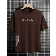 KİDS FACE Tattoo Dikey Motto Baskılı Pamuk Sokak Modası Erkek Çocuk T-Shırt