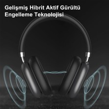 Linktech Hp5 Anc Kulak Üstü Kablosuz Bluetooth Kulaklık