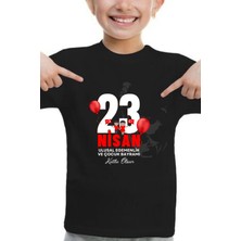 Great Peak Est 2021 Çocuk Pamuk 23 Nisan Ulusal Egemenlik ve Çocuk Bayramı Kız Erkek Çocuk T-Shirt