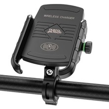 Nukrotech Sf Wireless Şarjlı Motosiklet Telefon Tutucu