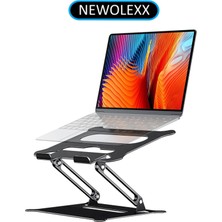 Katlanabilir Tüm Modellerle Uyumlu Çelik Sınırsız Açıda Kolay Ayarlanır Laptop Standı