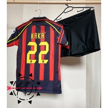 Rodak Spor Milan Kaka 2006/07 Sezon Şortlu Çocuk Forması Siyah