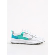 Benetton Beyaz - Gri Erkek Çocuk Sneaker BNI-10025