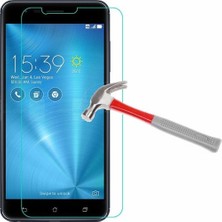 Canpay Asus Zenfone 3 Zoom ZE553KL Uyumlu Ekran Koruyucu Screen Protector Tempered Glass Kristal Netliğinde %100 Hd Görüntü, Yüksek Kalite Kırılmaz Temperli Cam