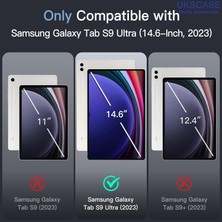 Ukscase Samsung Galaxy Tab S9 Ultra 14.6'' Uyumlu Buzlu Şeffaf Kılıf