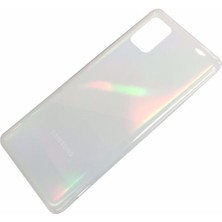 SDT Samsung A31 Arka Batarya Pil Kapağı (Beyaz)