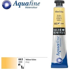 Daler Rowney Aquafine 8ml 663 Yellow Ochre Tüp Sulu Boya Öğrenciler ve Profesyoneller İçin İdeal