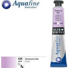 Daler Rowney Aquafine Tüp Sulu Boya 8ml 420 Ultramarine Pink Renkli Sanat Malzemesi